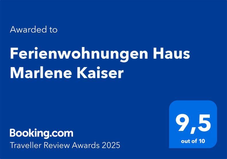 Ferienwohnungen Haus Marlene Kaiser 波瑙施华瓦尔 外观 照片